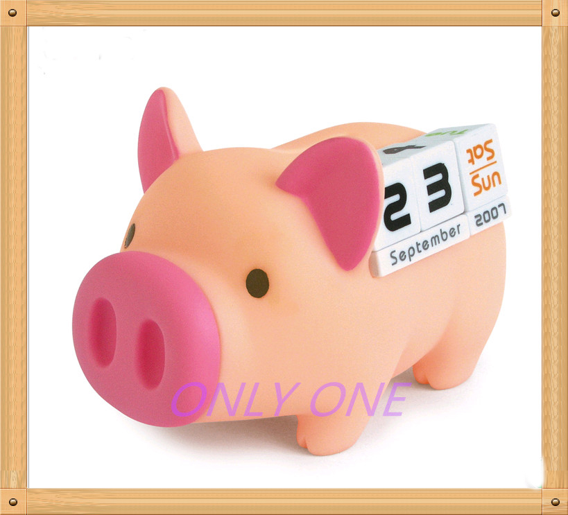Pig shape saving bank