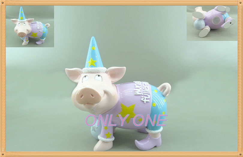 Sweet pig shape coin bank for birthday gifts