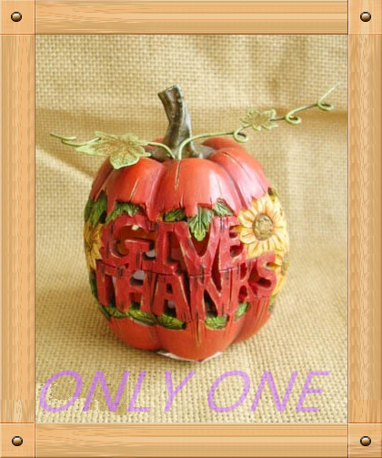 Promotional  halloween pumpkins with candle